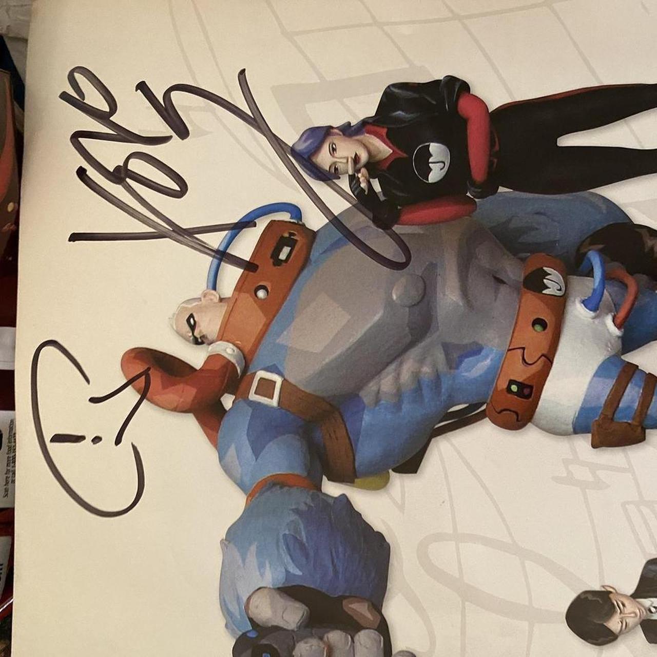 Autographed poster from Gerard Way for the first... - Depop