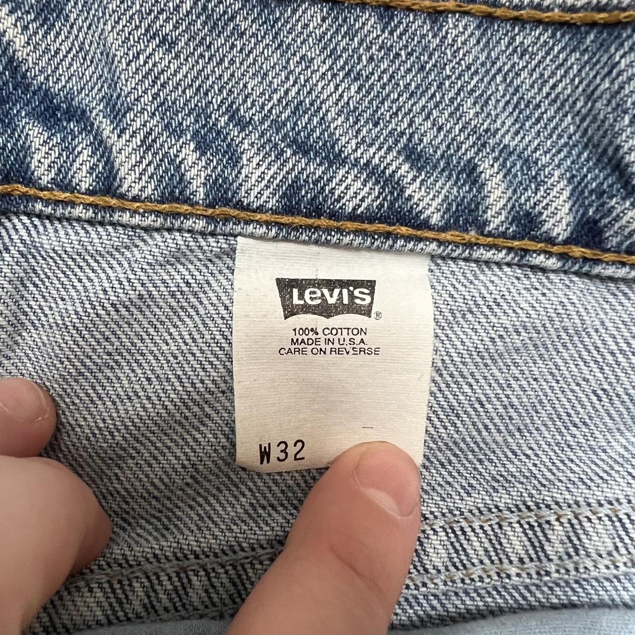 Levis mens jean shorts size 32 - Depop