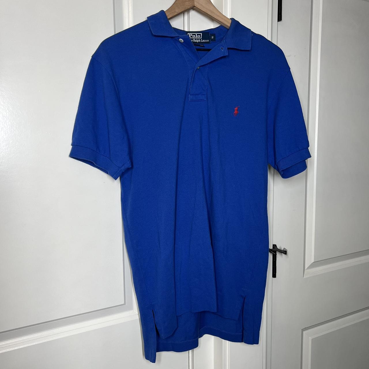 Ralph Lauren, Blue Polo T-Shirt, Men T-Shirts & Shirts, Small