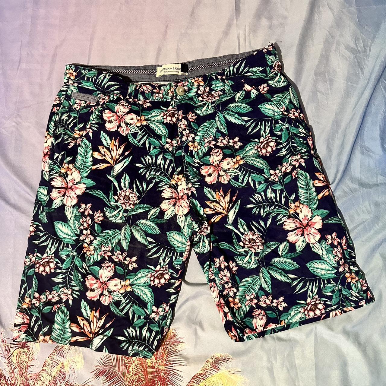 Edison & Barrow Shorts Vibrant, barely worn #shorts... - Depop