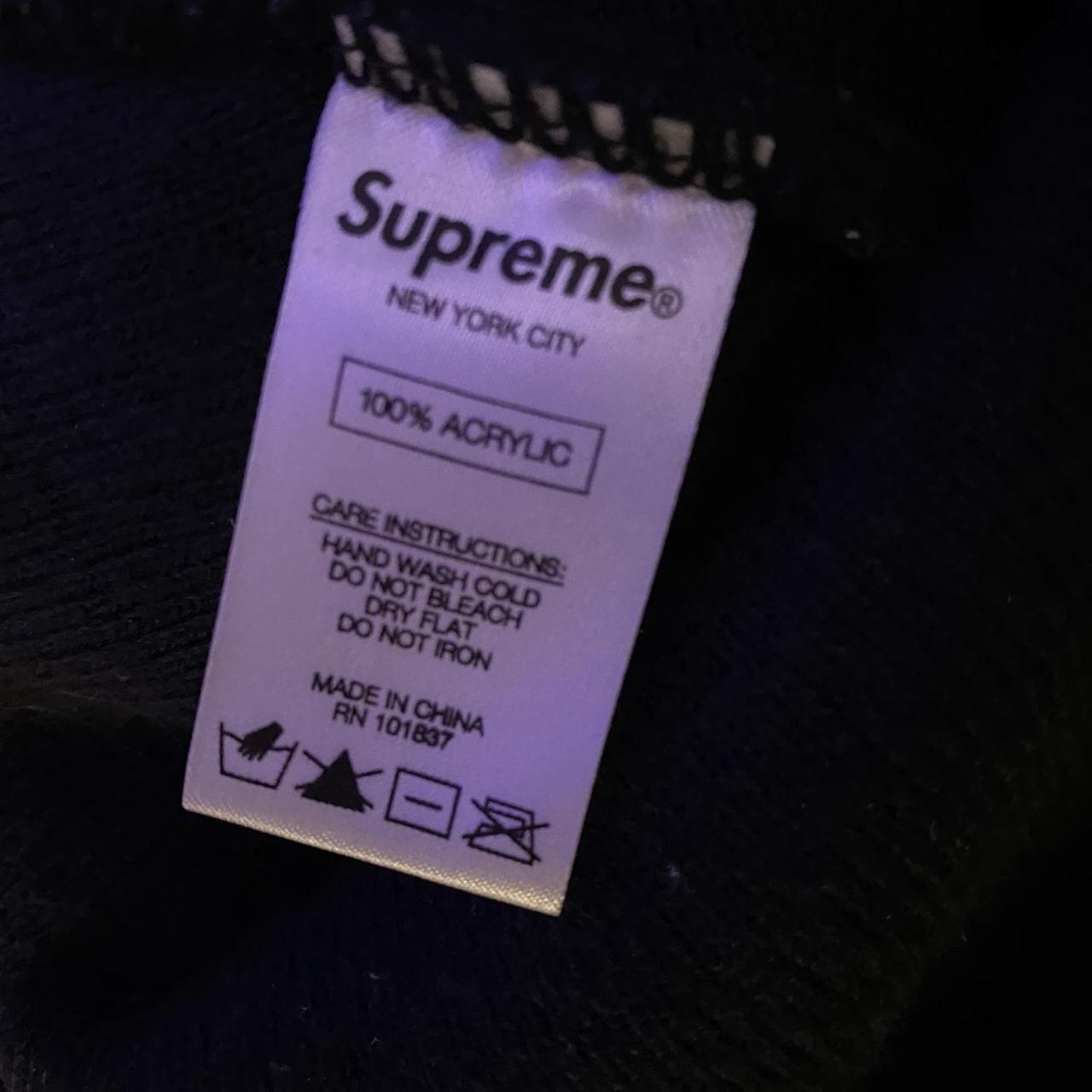 Supreme x Rap-A-Lot Records - Blue Logo Embroidered Beanie Hat