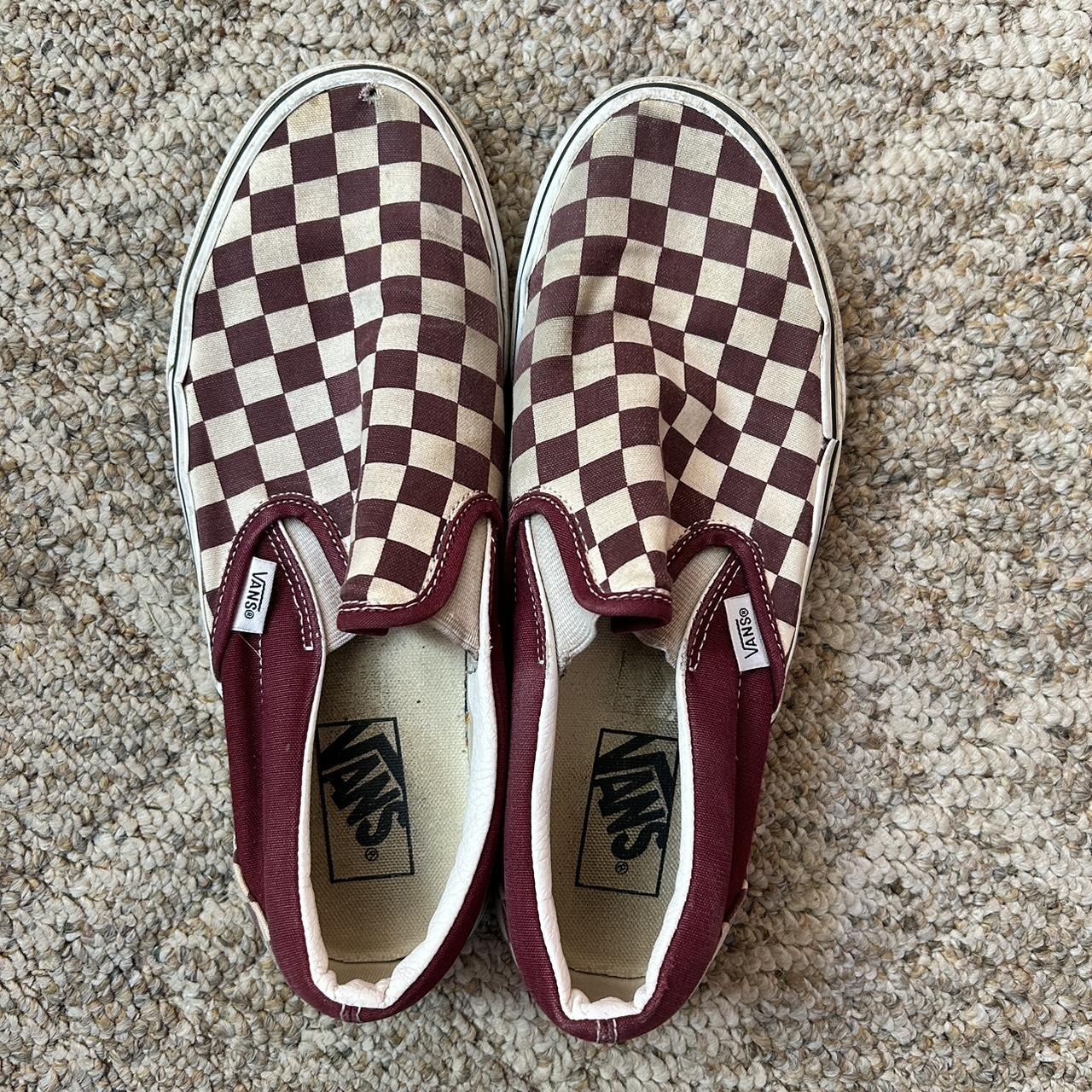 Small checkered vans online