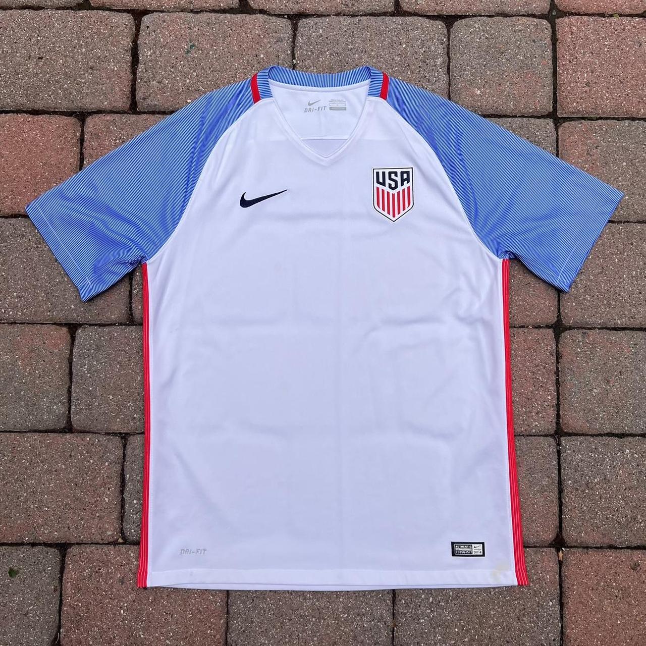 USMNT Nike 2016 Home Soccer Jersey - White