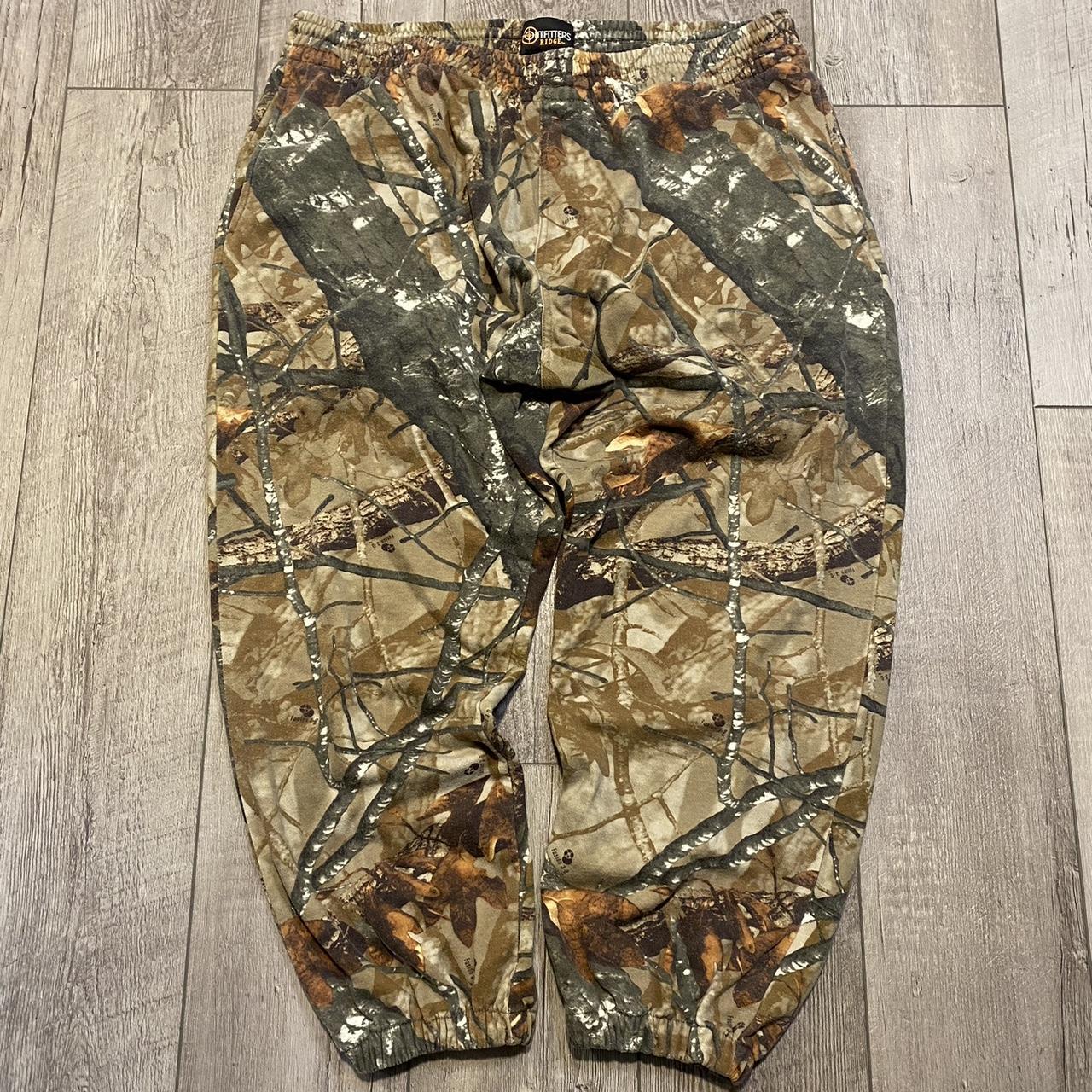 Utfitters Ridge Camo Sweatpants - Size: X... - Depop
