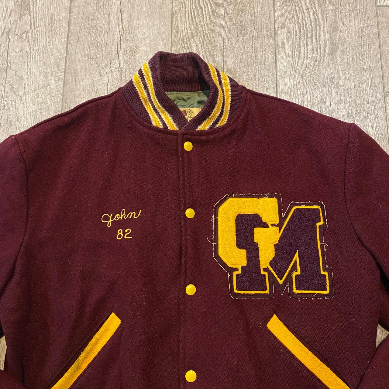 1982 Vintage Varsity Jacket - Size: Large - #80s... - Depop