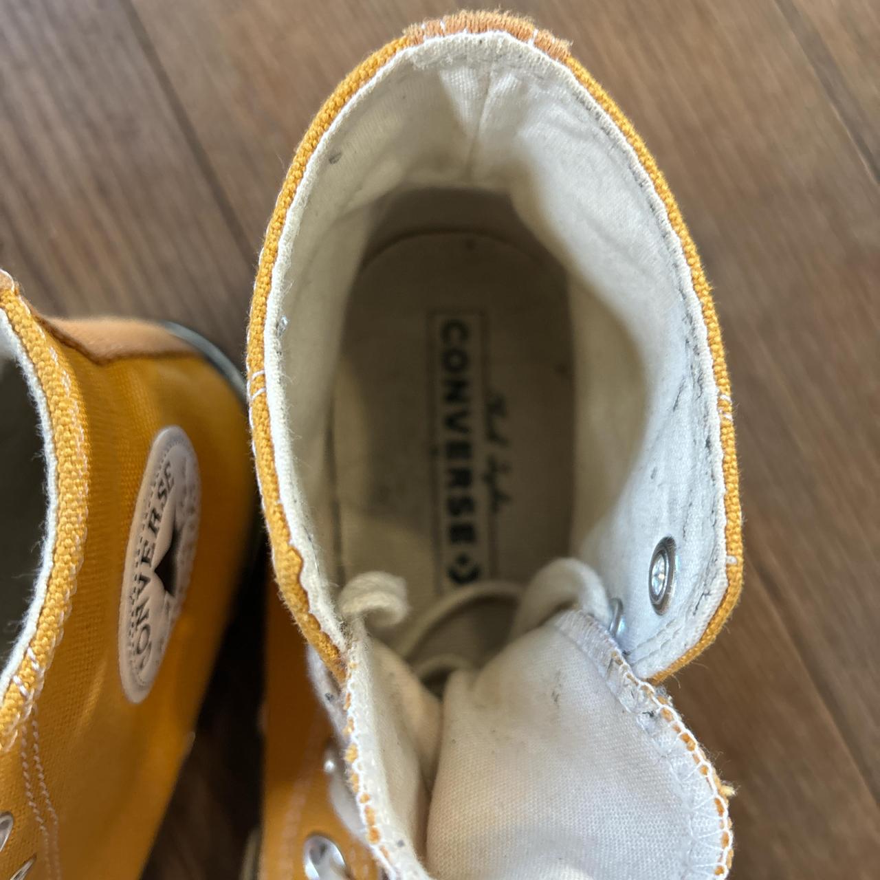 CONVERSE Chuck 70 High Top Shoes Color Mustard Depop