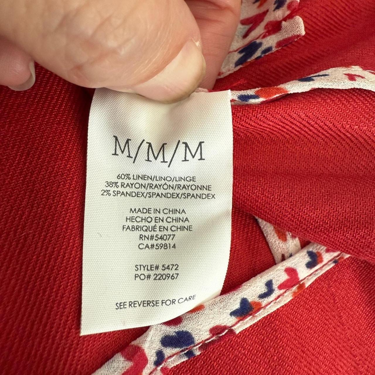 Cabi Women's Jacket - Red - M – Add a pop of colo… - image 6