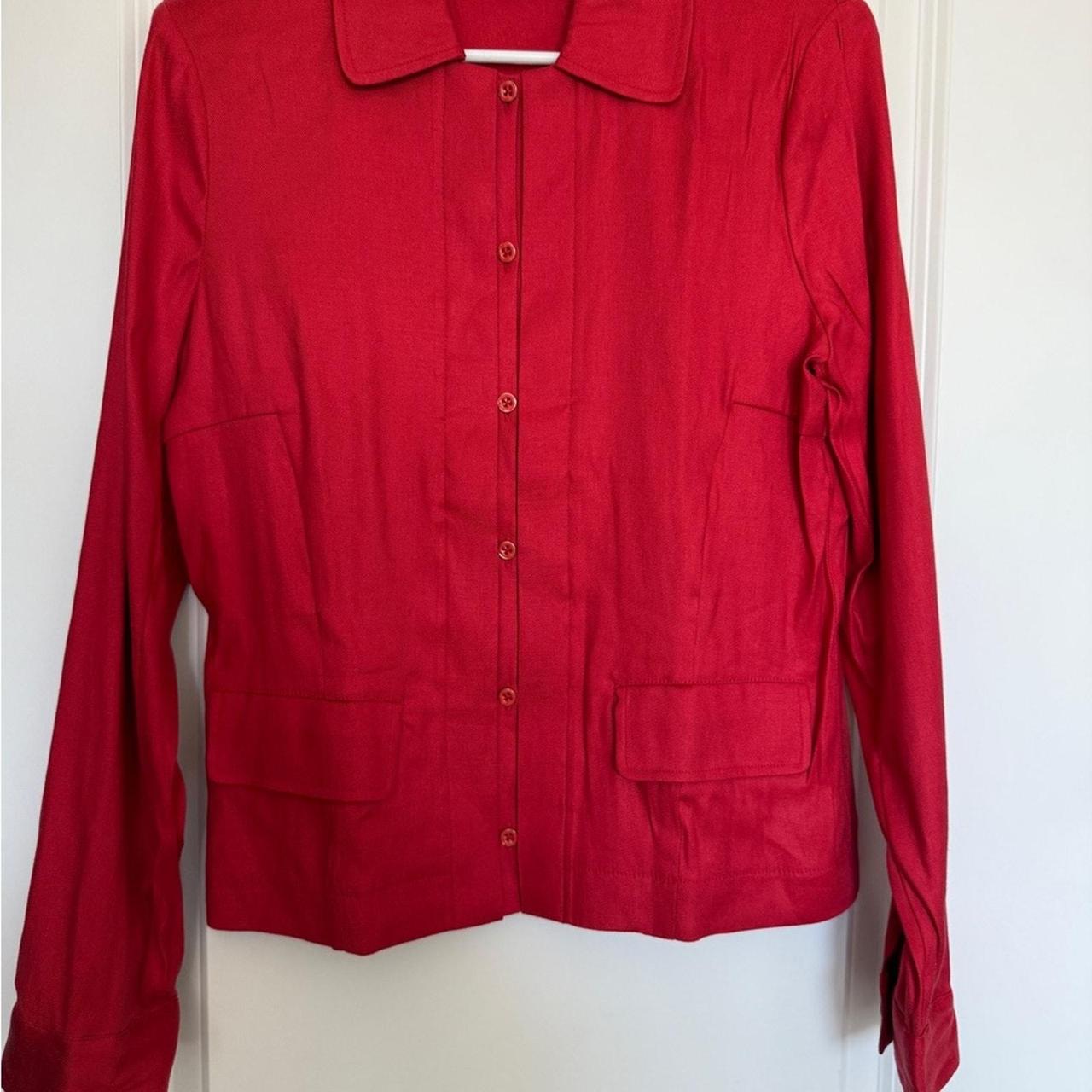 Cabi Women's Jacket - Red - M – Add a pop of colo… - image 4
