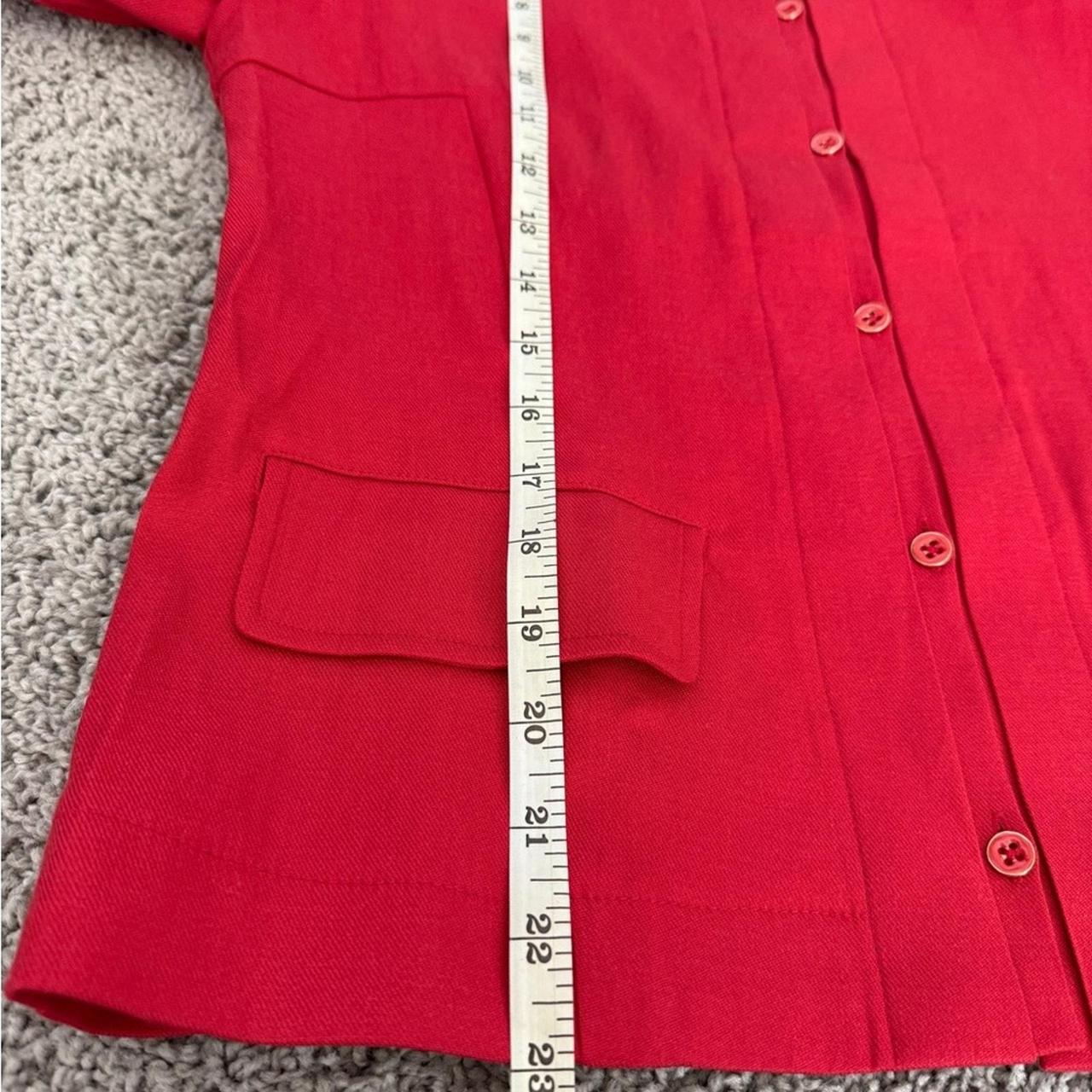 Cabi Women's Jacket - Red - M – Add a pop of colo… - image 8