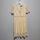 Furling by giani women's preloved cream coquette cottage chic dress