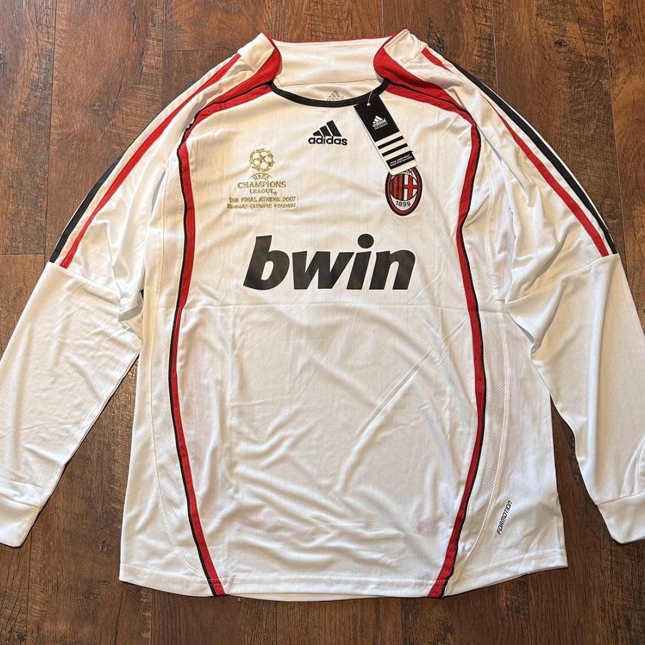 2007 ac Milan Kaka jersey champions league final - Depop