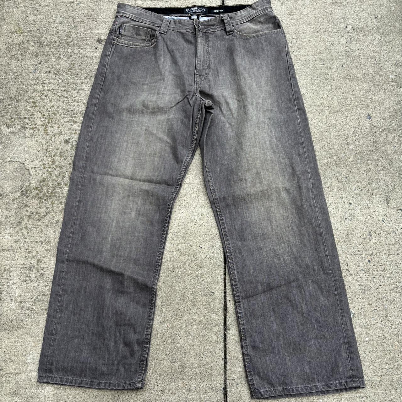 Vintage Baggy Wide-leg Ecko Unitd Jeans Condition -... - Depop