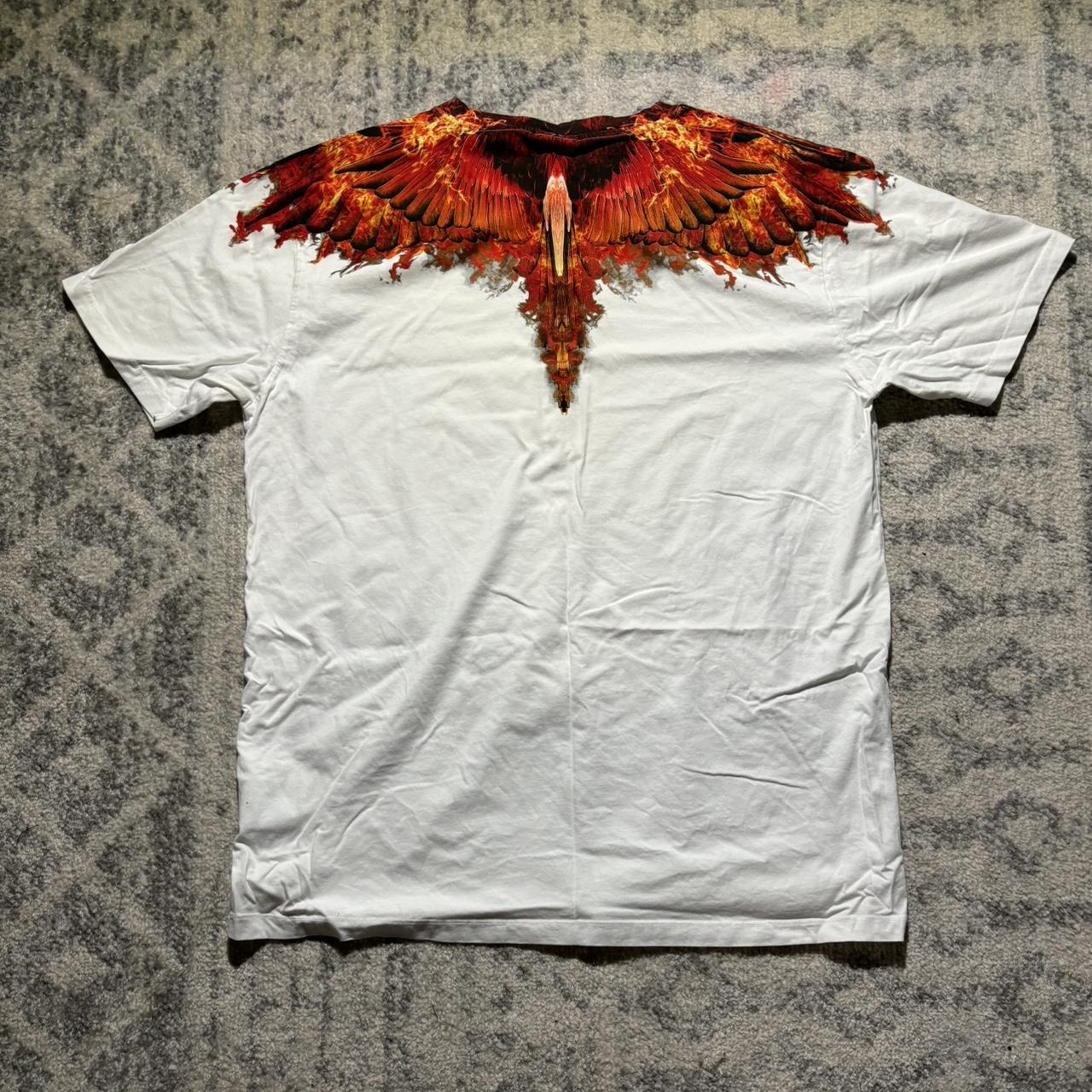 Men's Marcelo Burlon Designer T-Shirt Condition -... - Depop