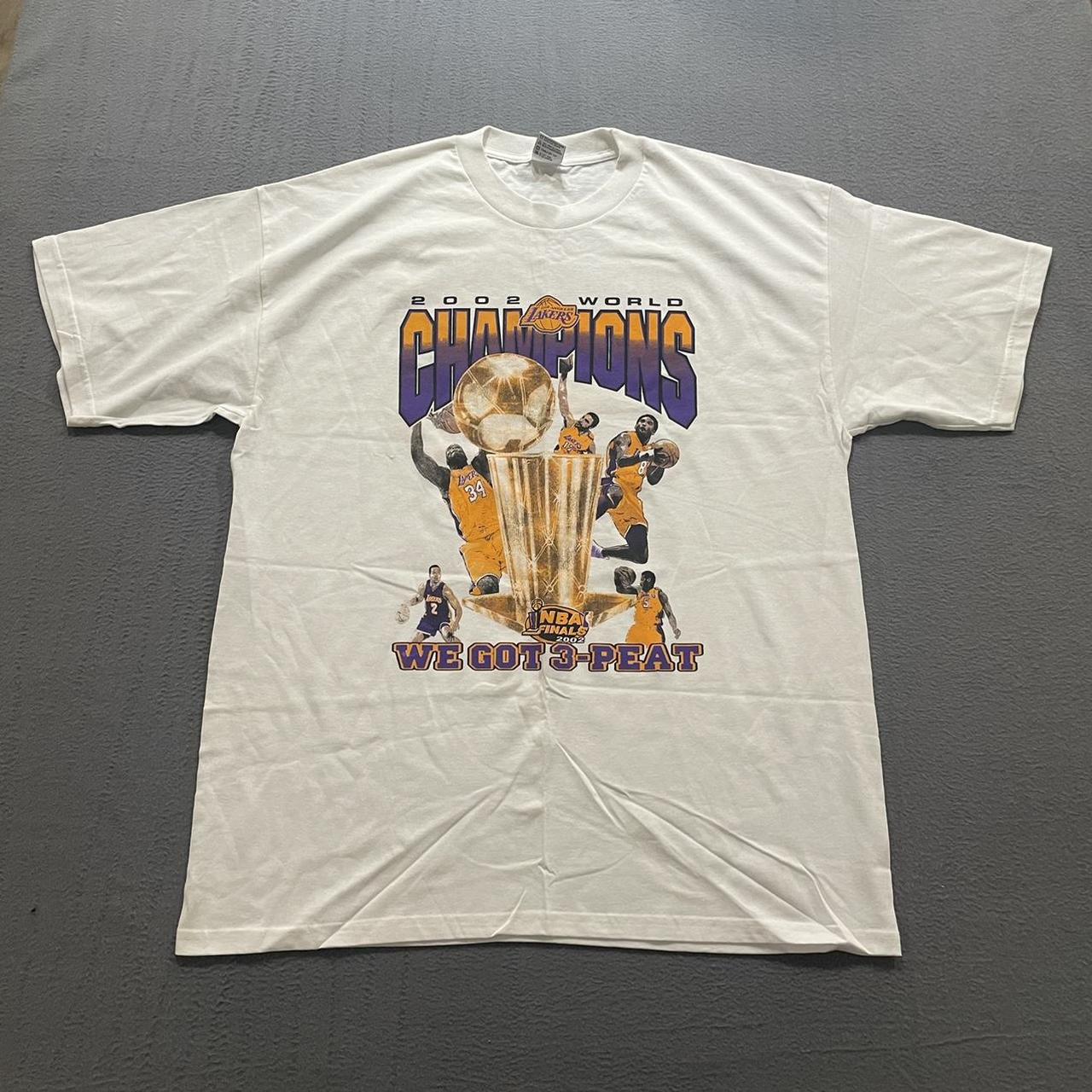 Vintage Graphic T Shirt Large NBA Long Sleeve LA - Depop