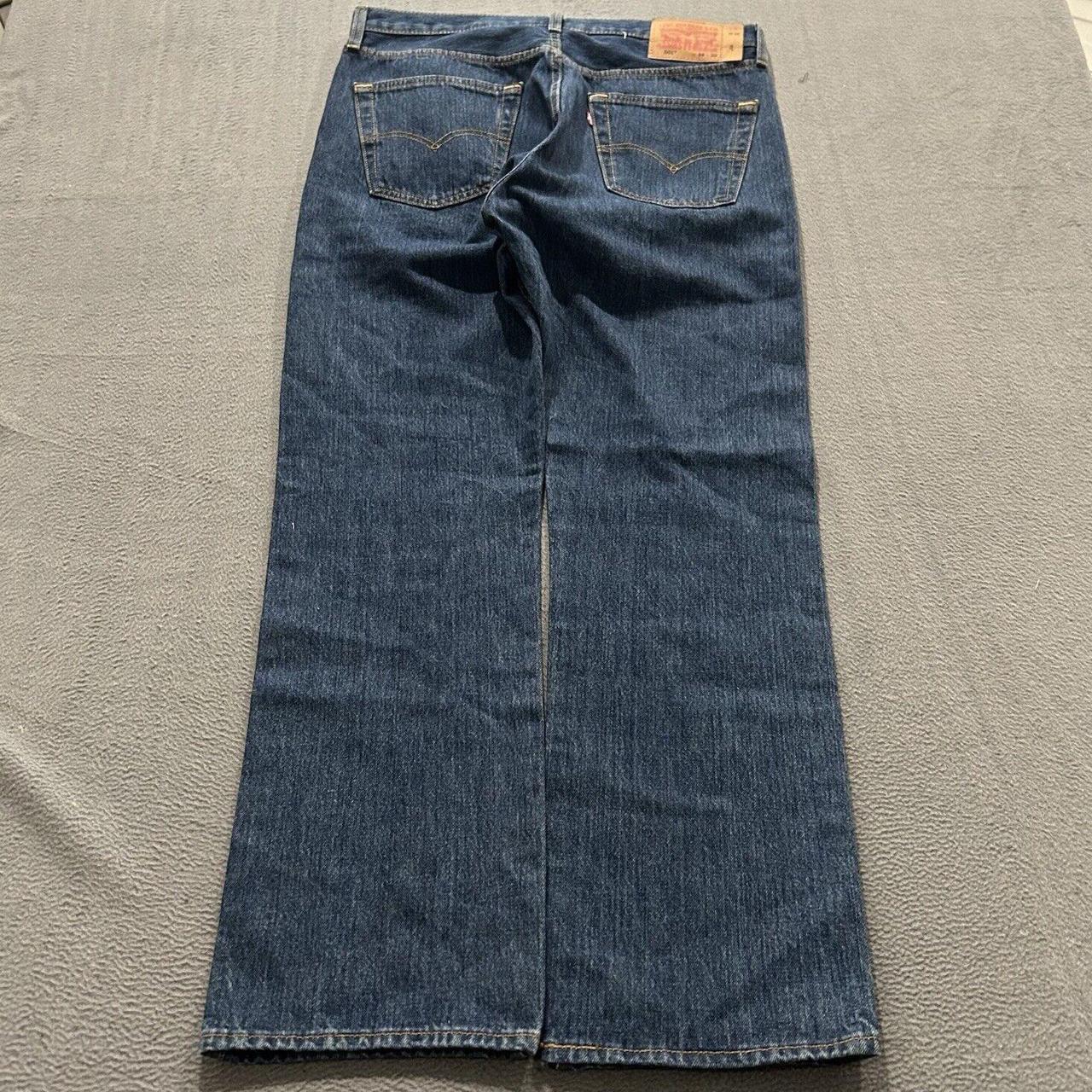 Levis 501 XX Jeans Button Fly Straight Leg Blue... - Depop