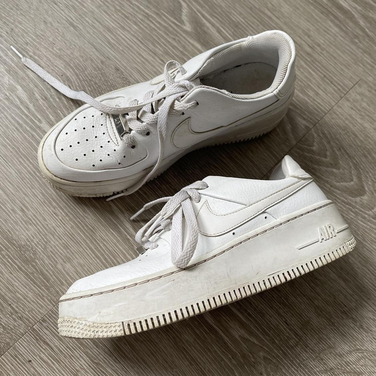 nike sage low air force 1 white