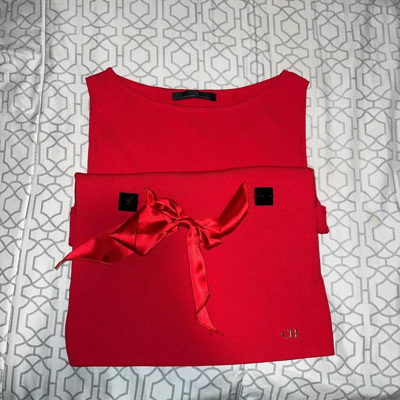 Carolina Herrera Women's Red T-shirt