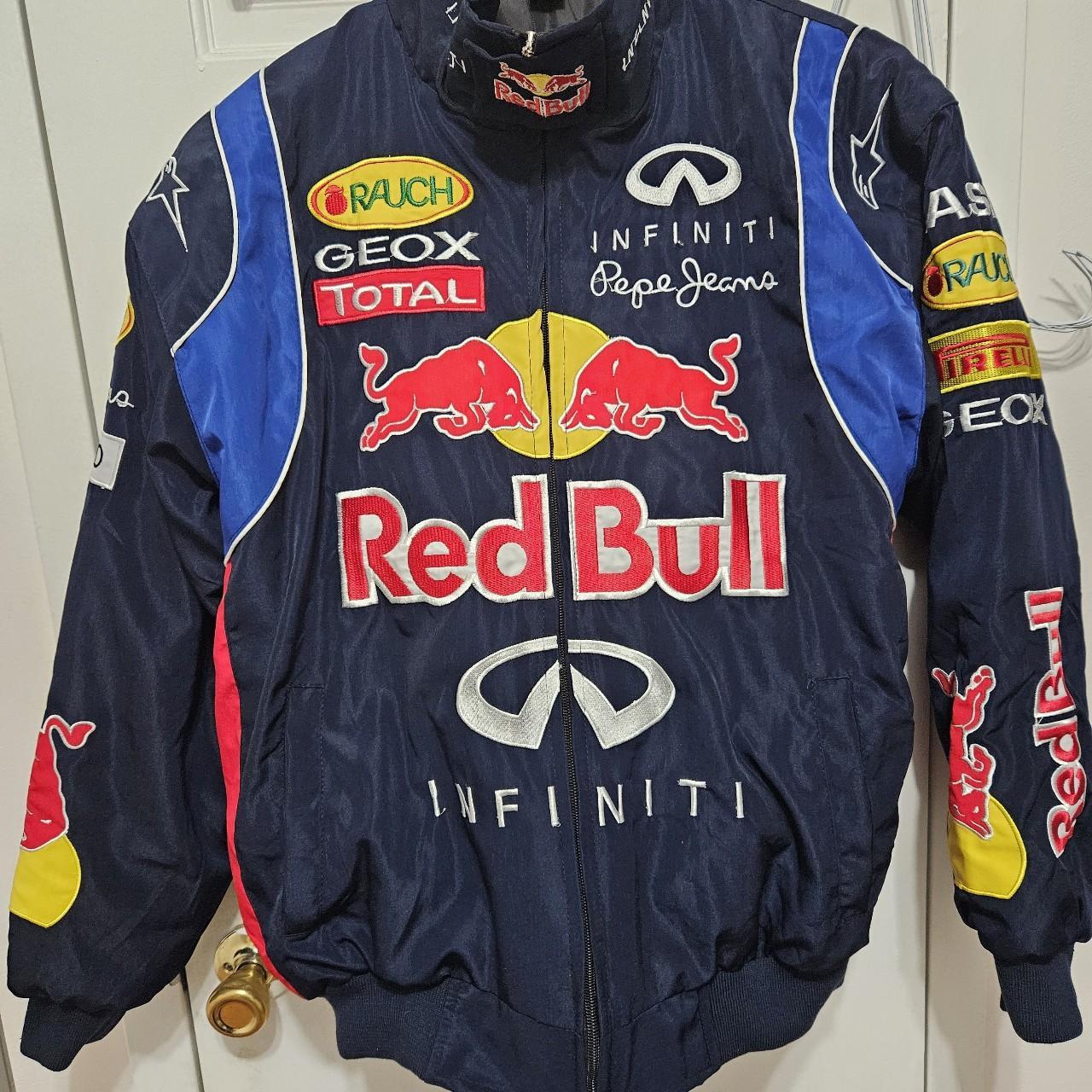 Vintage Red Bull racing jacket! Perfect Condition!... - Depop