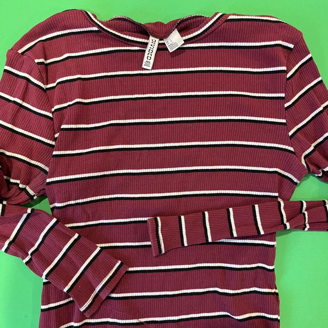 Brandy Melville dupe lookalike h&m divided striped... Depop