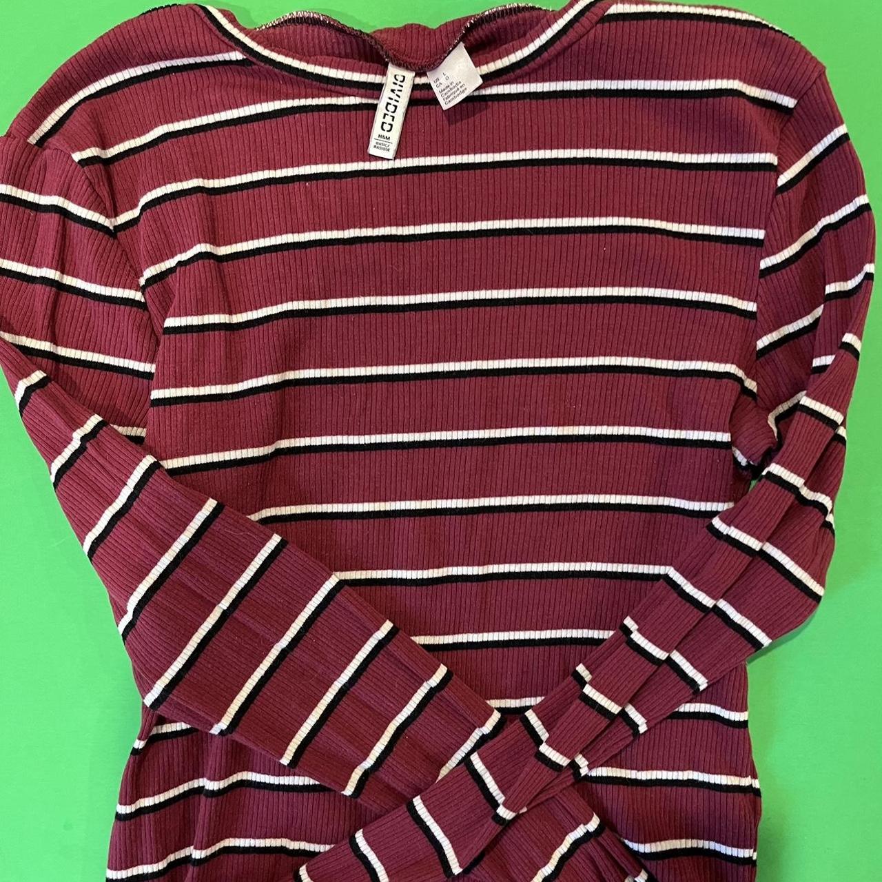 Brandy Melville dupe lookalike h&m divided striped... Depop