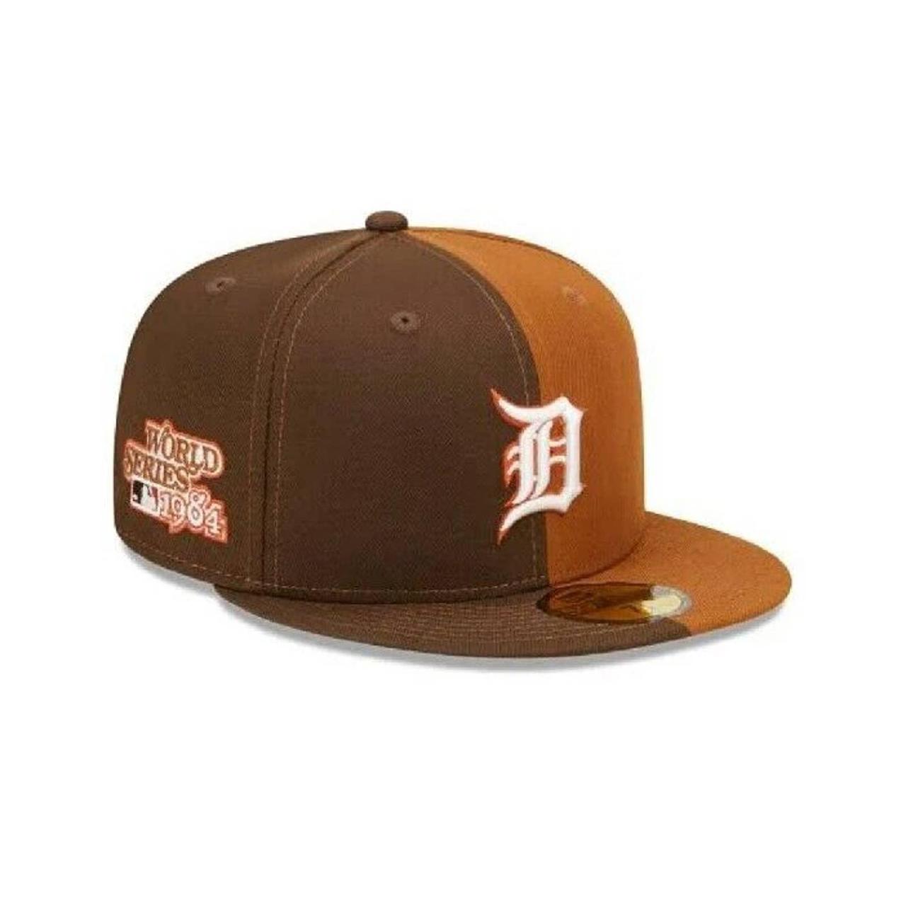 Detroit Tigers New Era Black Orange 59 fifty Fitted - Depop