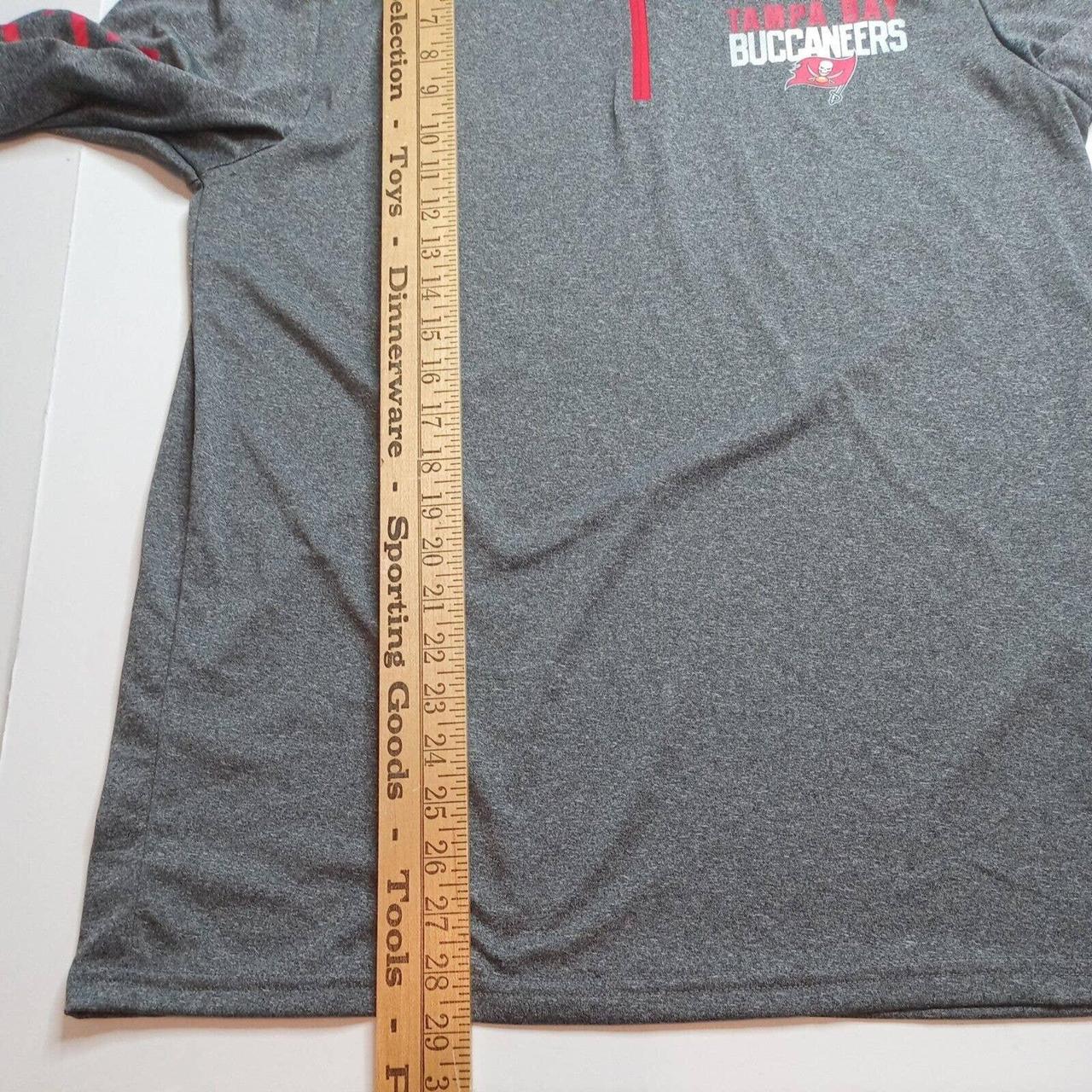 Tampa Bay Buccaneers NFL Apparel Team Dri Fit Gray - Depop