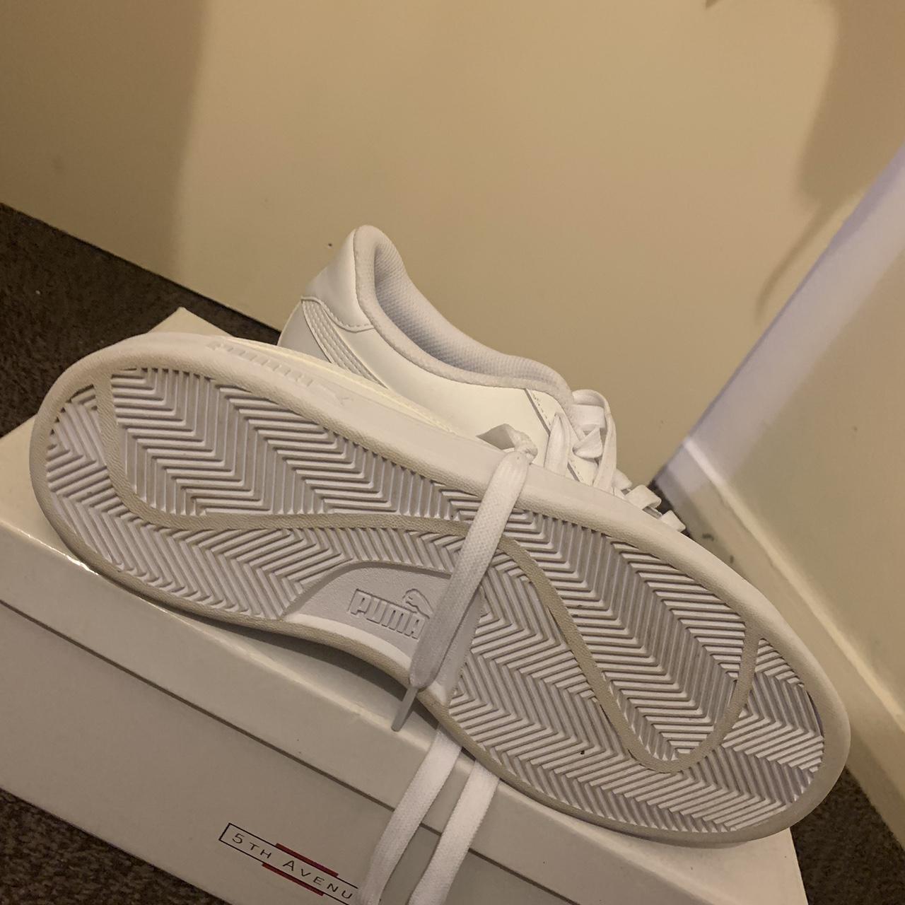 Womans White Puma Shoes Worn Once Other Than The Depop 5117