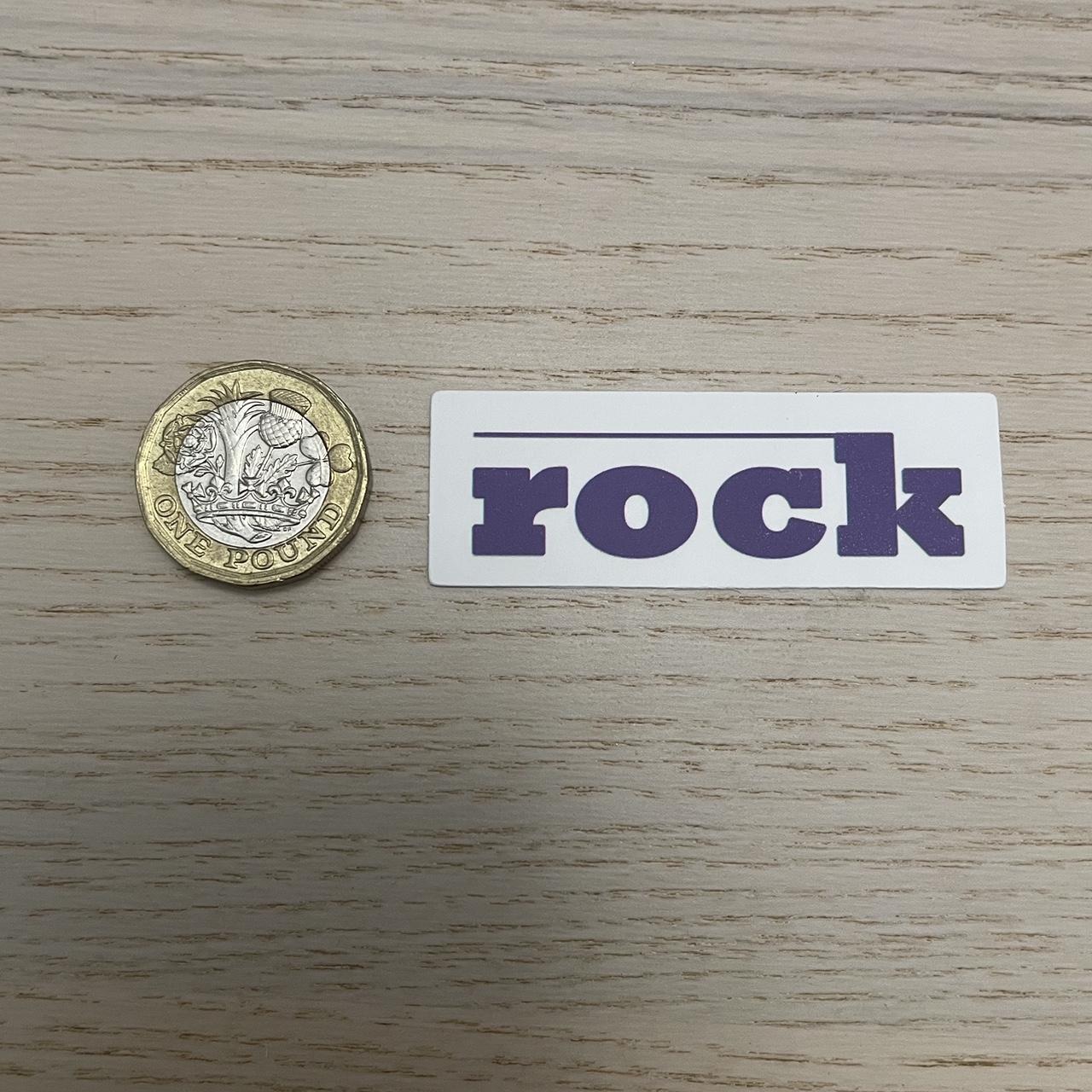 Rock music sticker Perfect for laptops skateboards... - Depop