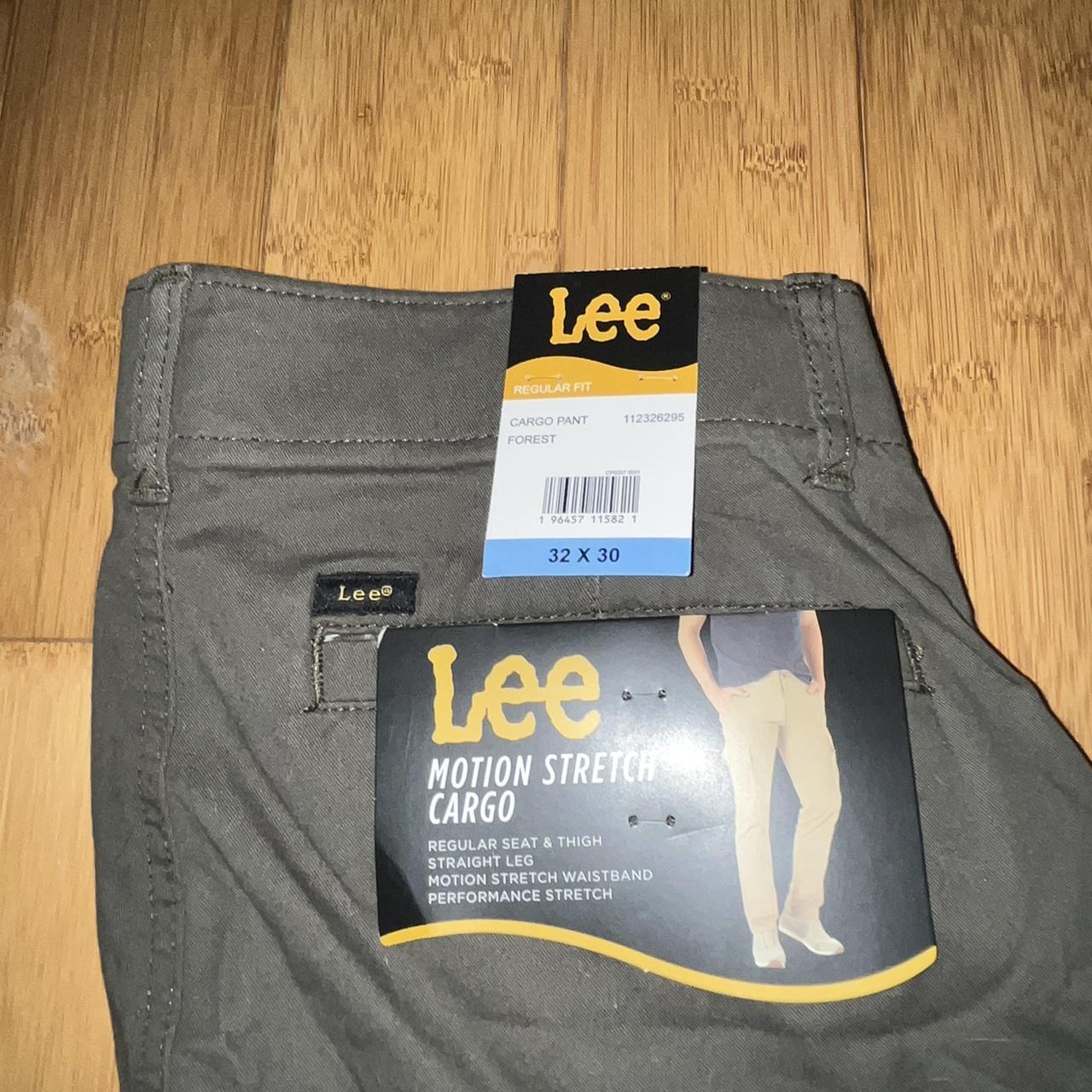 Lee jeans regular fit cargo pant waist 32 length... - Depop