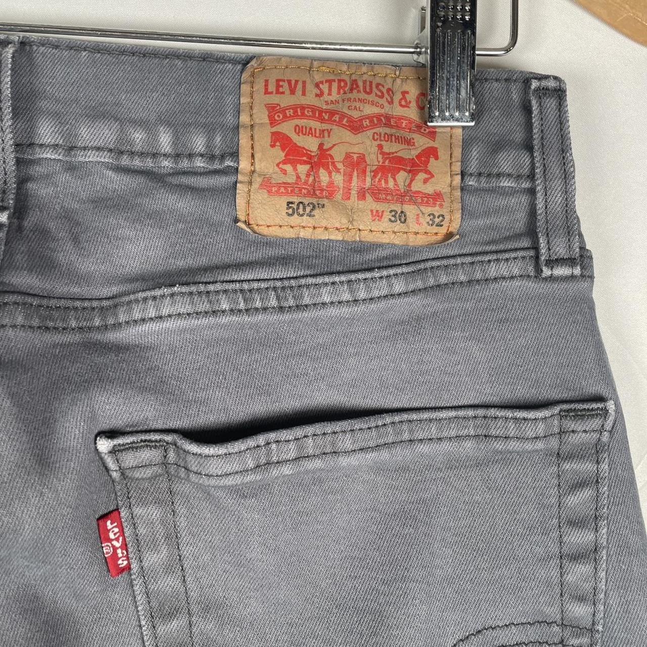 Levi 502 clearance grey