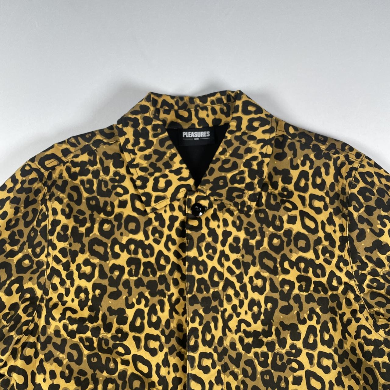 Cheetah fur coat mens best sale