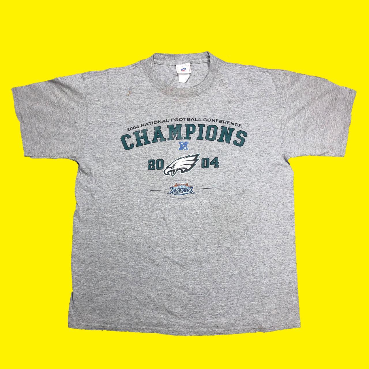 Y2K 2004 Philadelphia Eagles NFC Champions T-shirt - Your