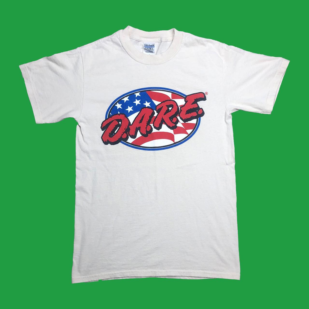 2000s D.A.R.E. DARE Drugs American Flag Vintage... - Depop