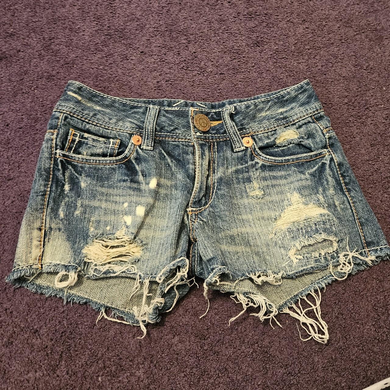 Y2k japanese gyaru brand swordfish distressed... Depop