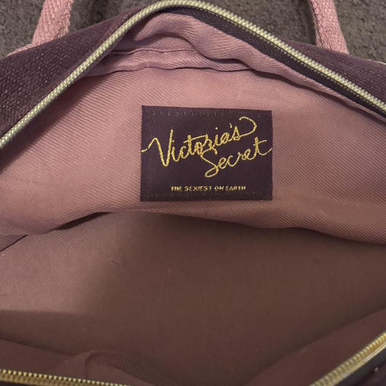 Victoria’s Secret velour bowler shops bag