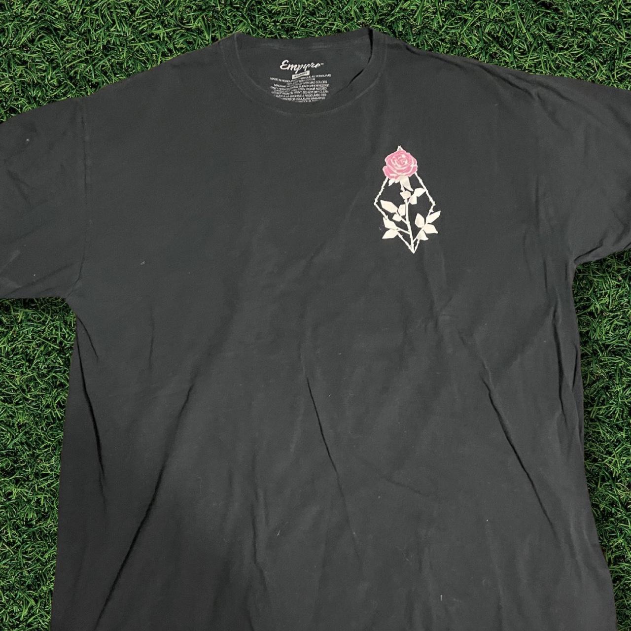 Empyre Eden Flora Black T-Shirt #empyre #xl... - Depop