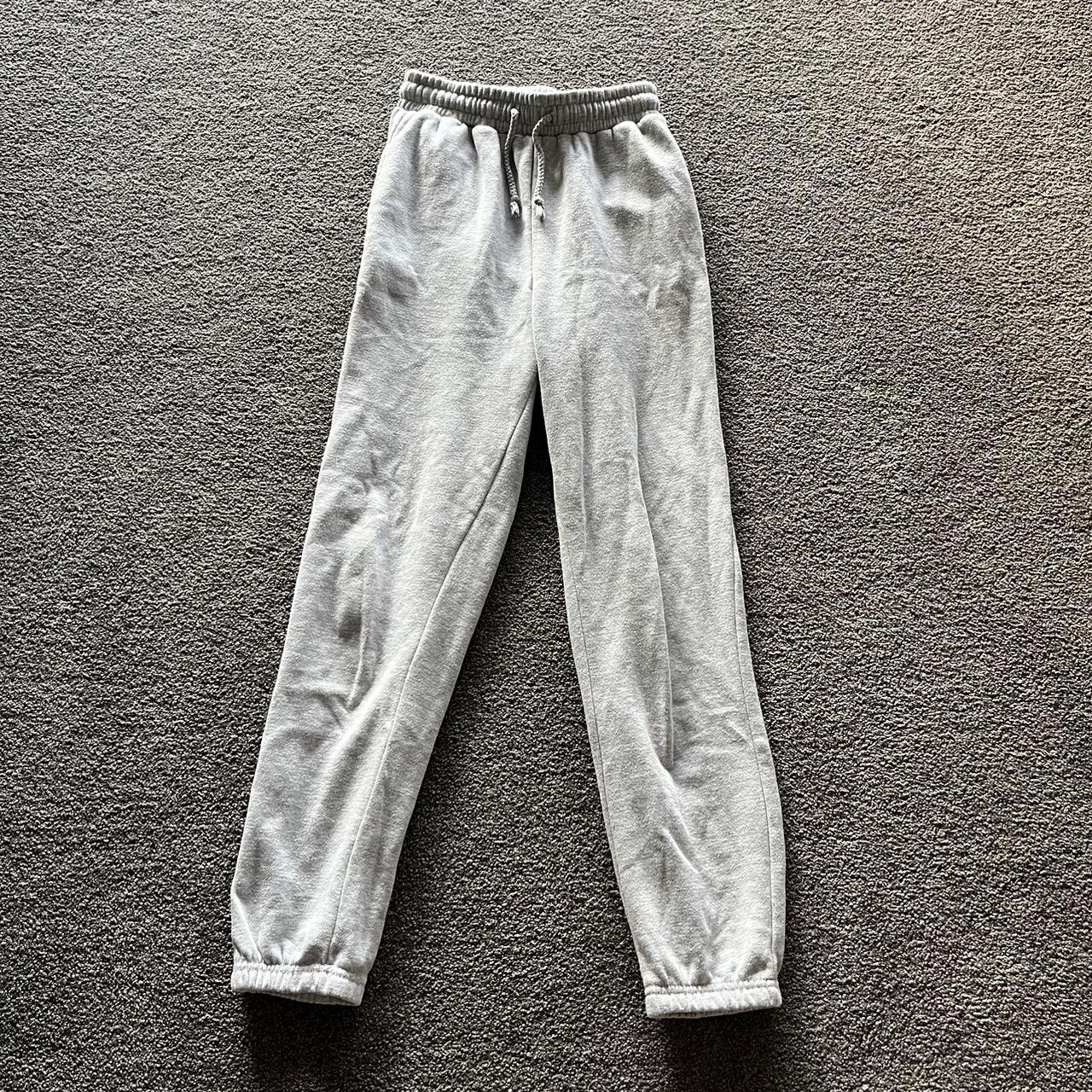 supre grey trackpants size XXS worn but in good... - Depop