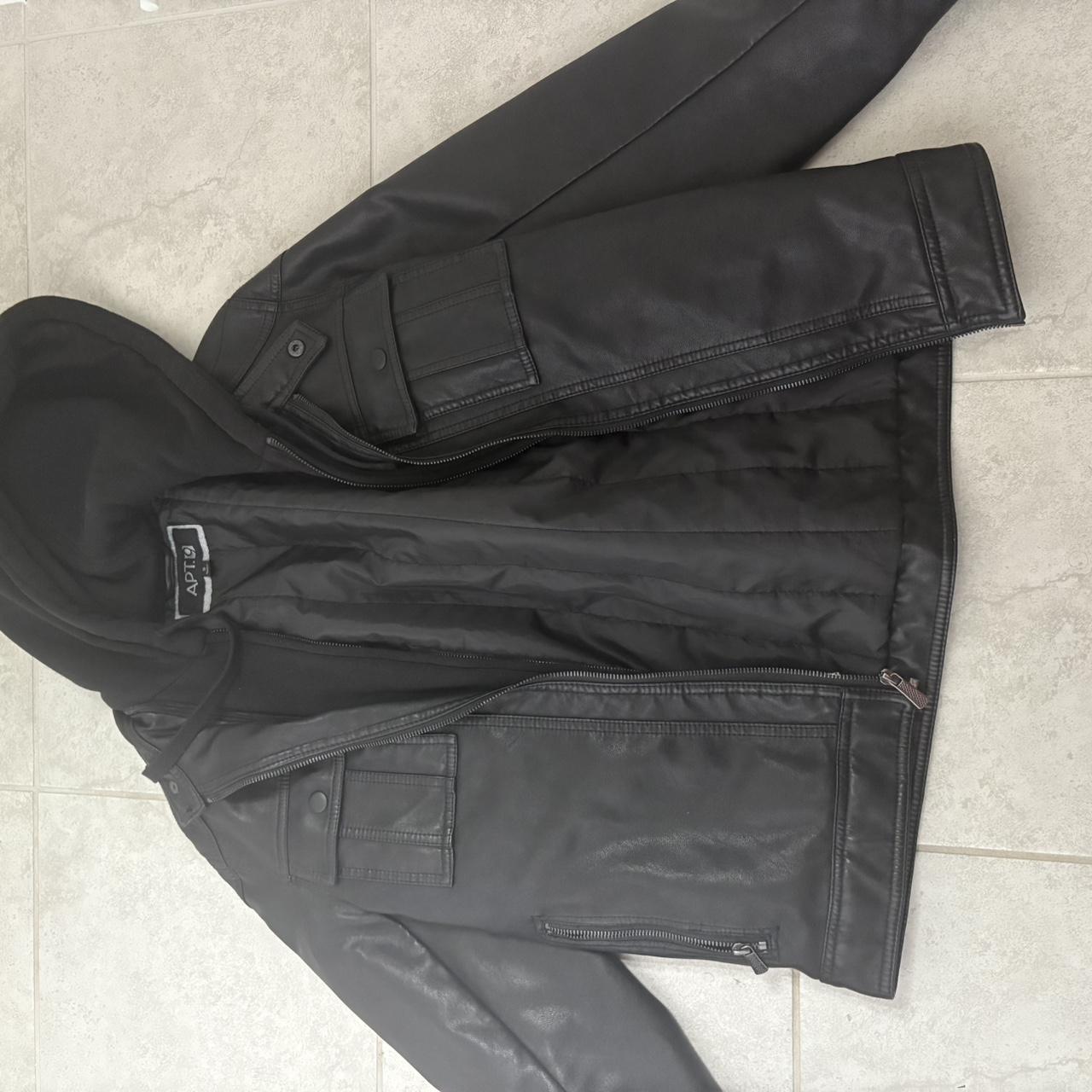 Apt. 9 Men's Jacket - Black - M – Black Apt. 9 le… - image 1