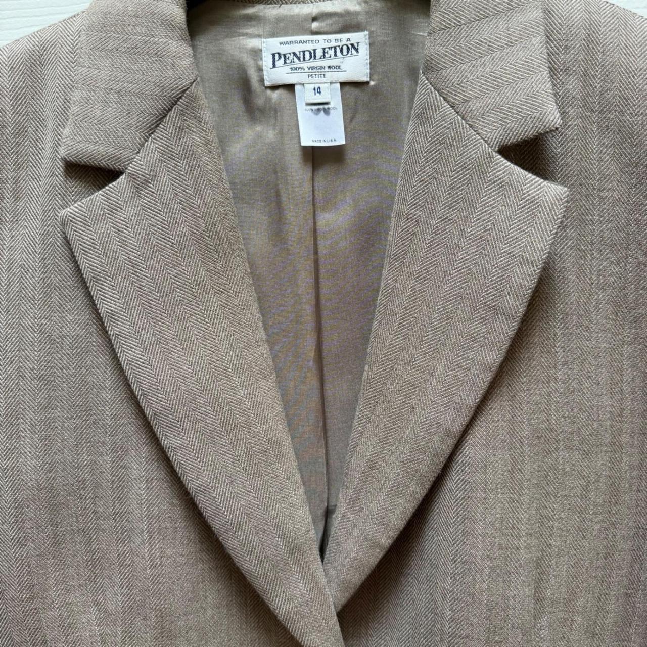 Pendleton Women's Tailored jacket - Tan - 14 – Pe… - image 4