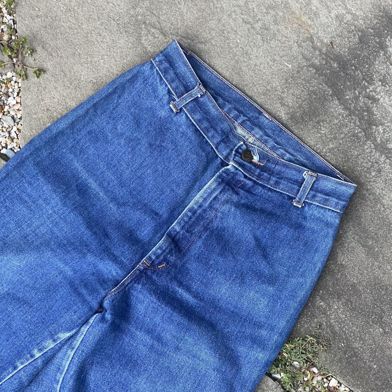 Vtg 70s Chic slim leg high waisted jeans W 26 H... - Depop