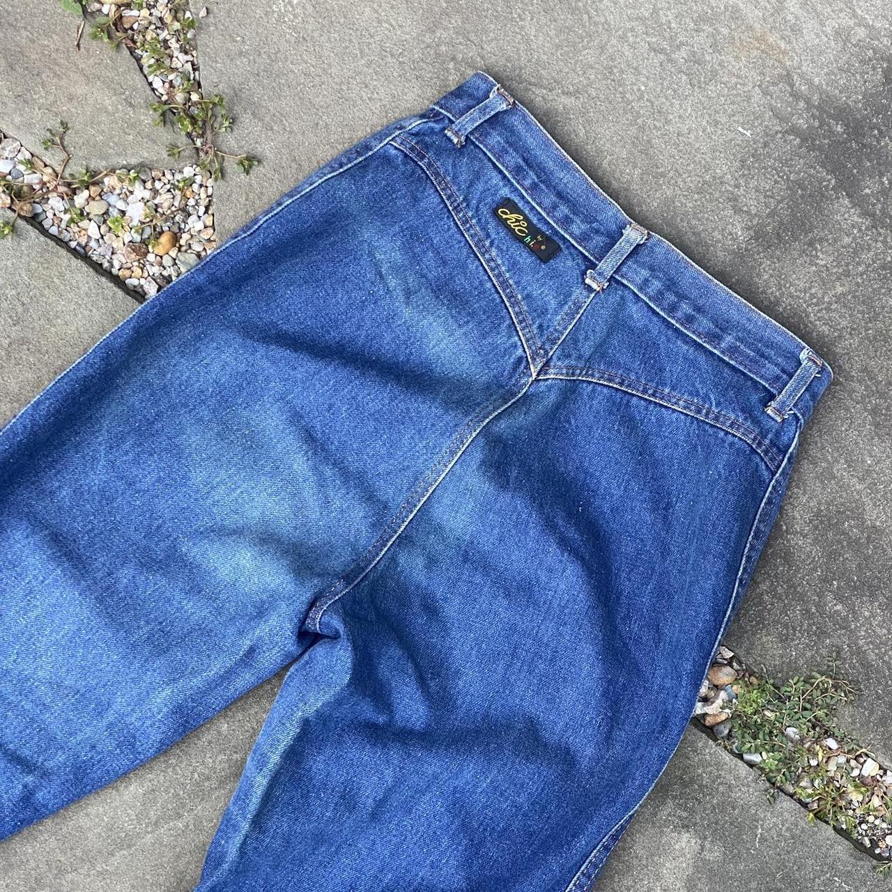Vtg 70s Chic slim leg high waisted jeans W 26 H... Depop