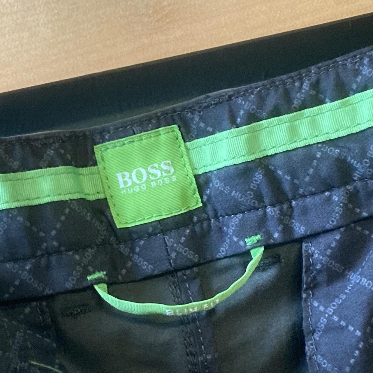 Hugo Boss Lakan 2-W Casual Trousers in Khaki... - Depop
