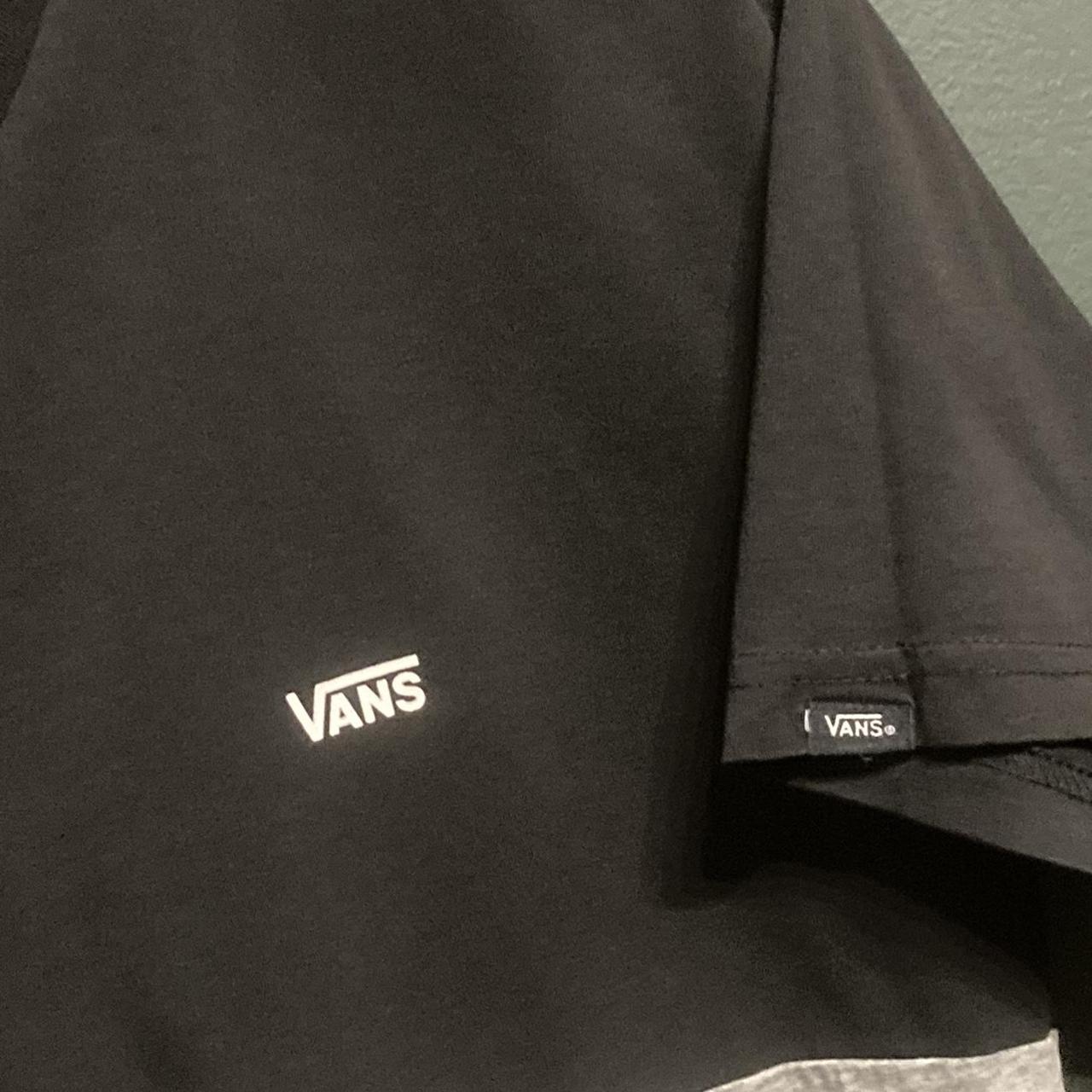 Vans Two Tone Logo Tee Such A Nice Two Tone Vans - Depop