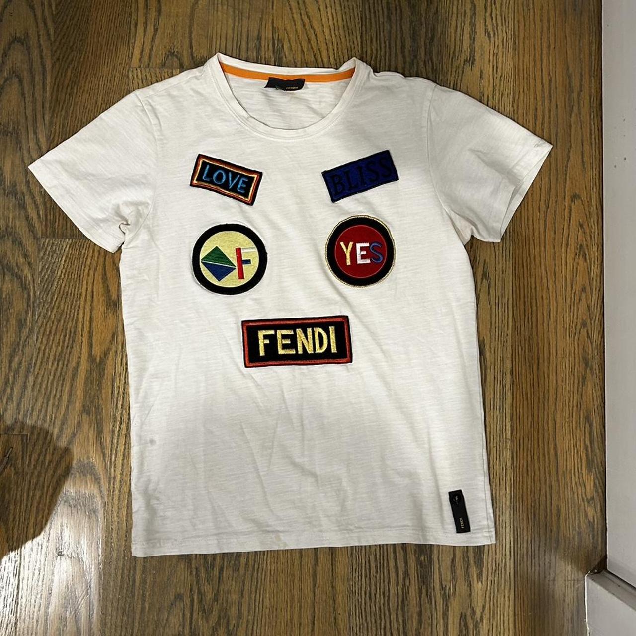 Fendi love sales t shirt