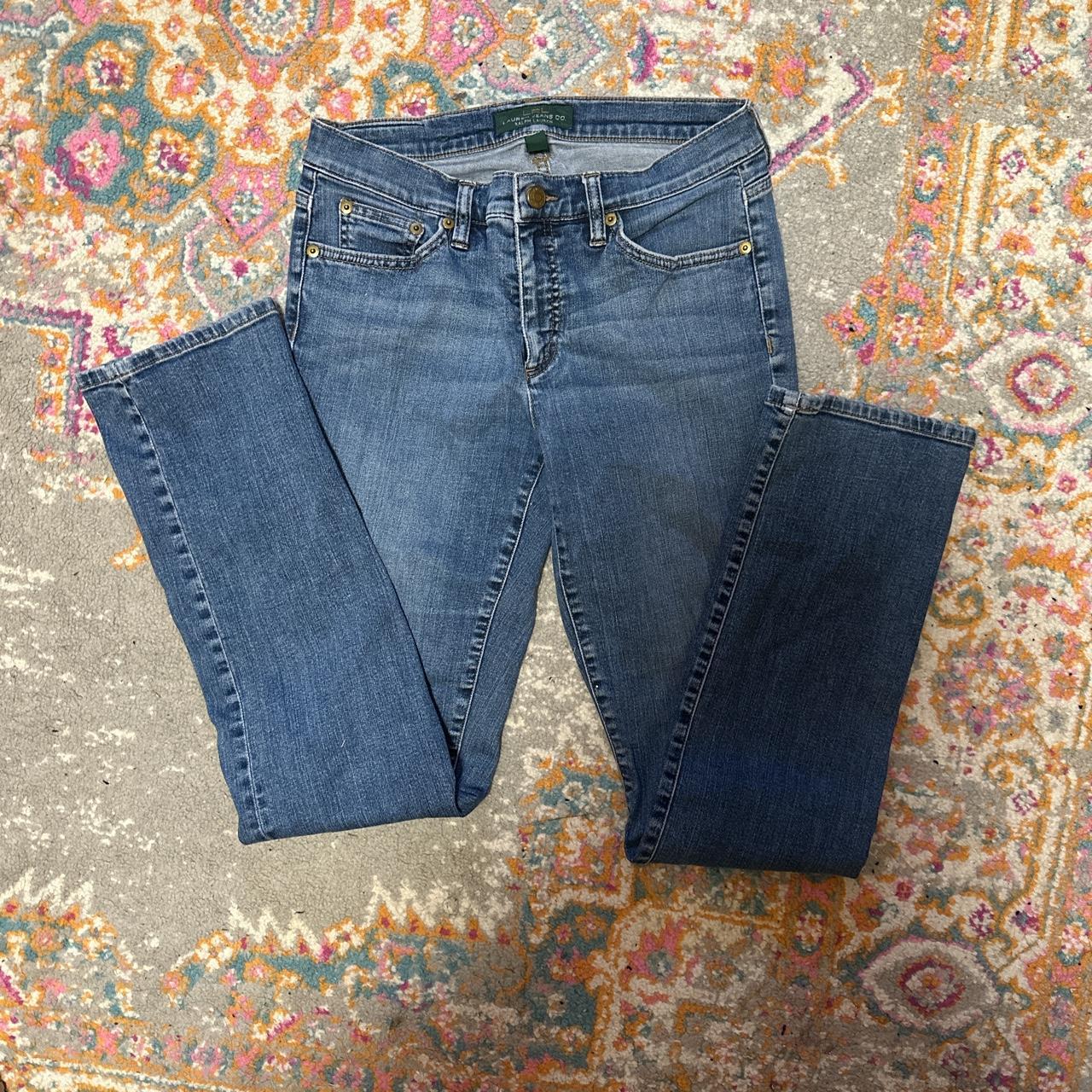 Vintage Ralph Lauren Jeans •size 8 •straight leg... - Depop