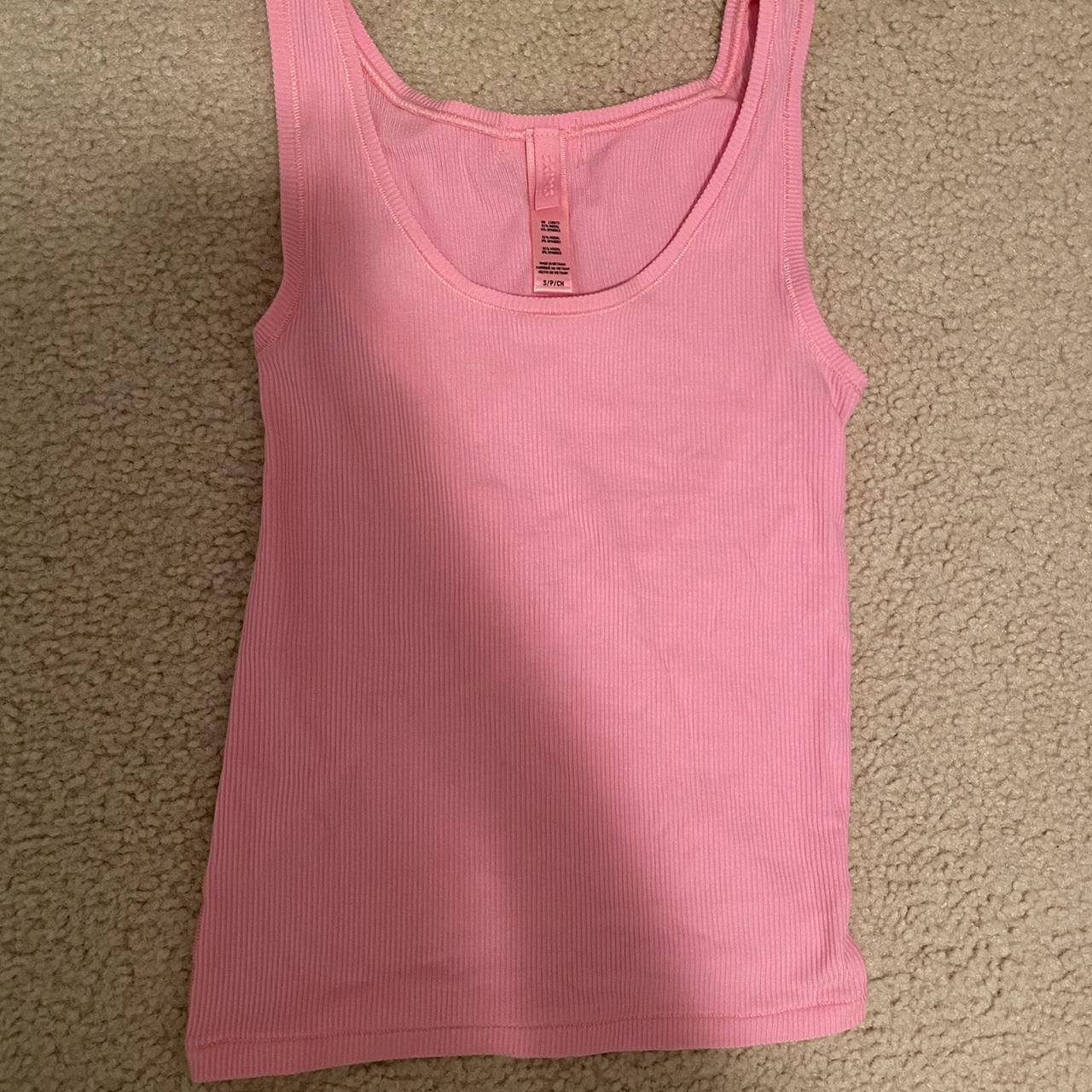 Skims Women's Pink Vest 