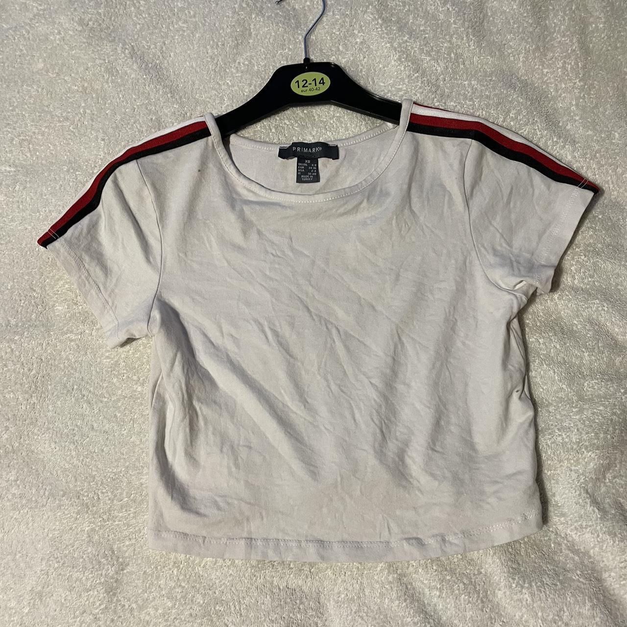 Primark Women's White Croptop Depop