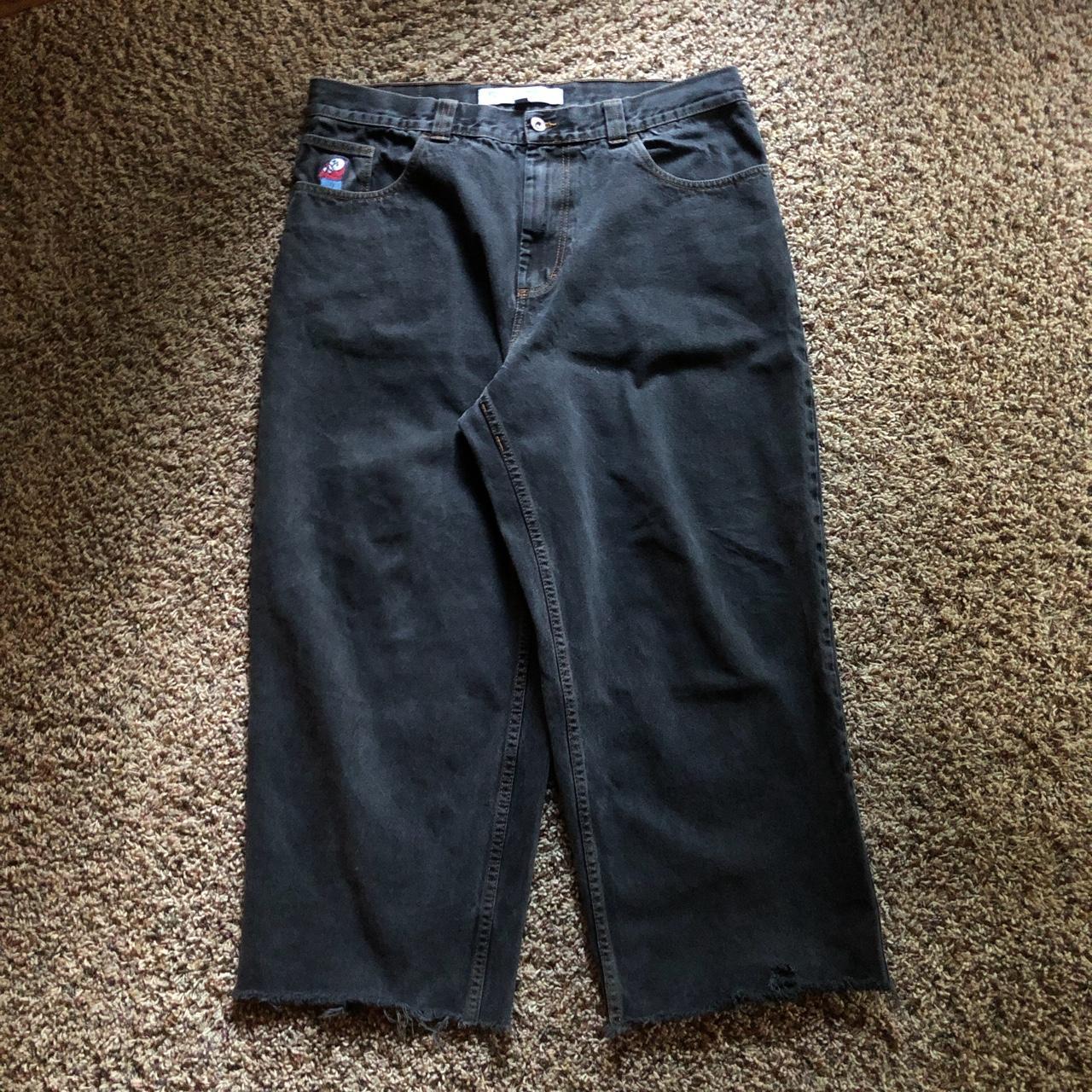 Polar Skate Co Men's Black Jeans | Depop