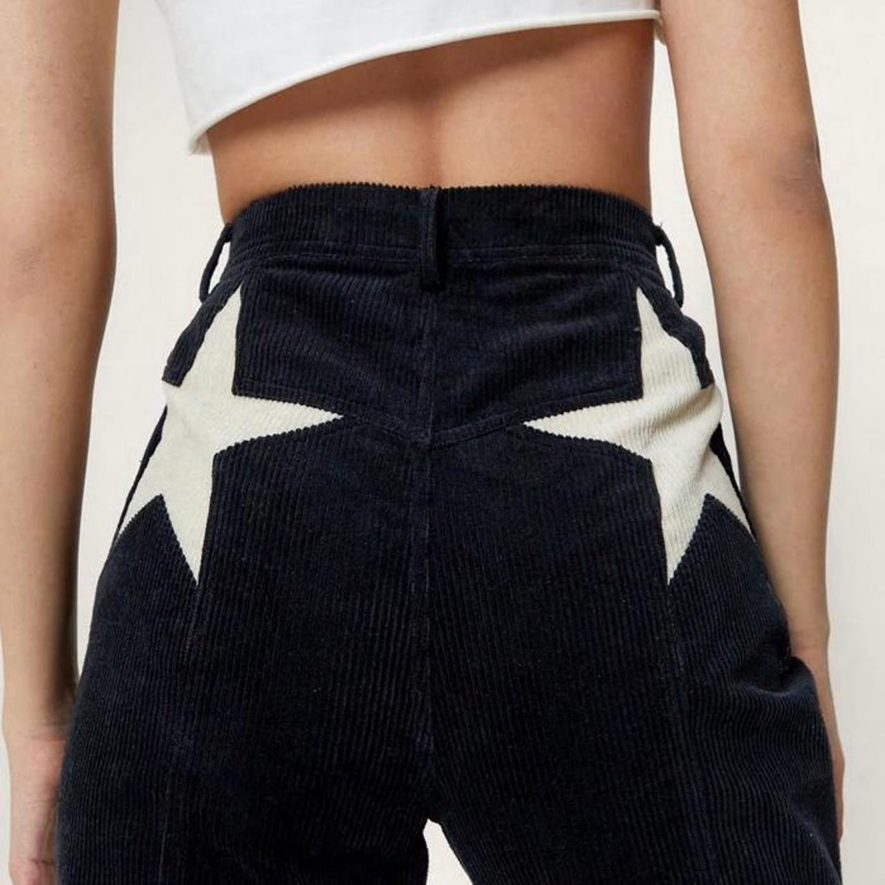 Nasty Gal Women's Black and White Trousers (4)