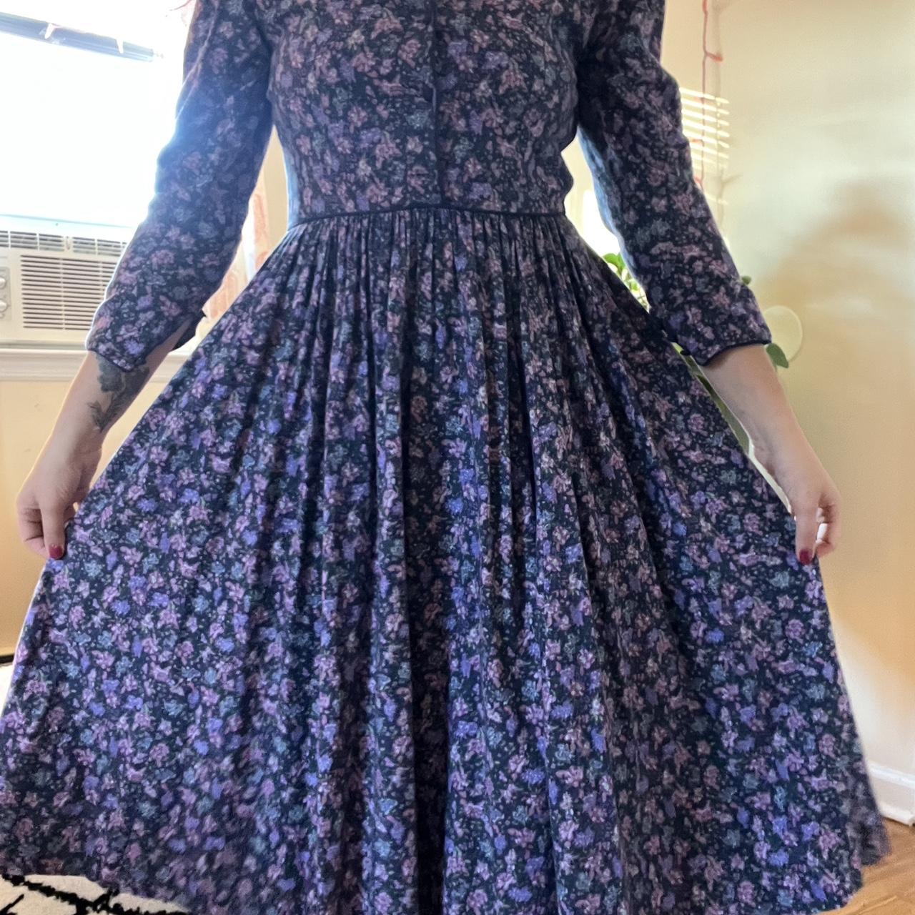 Vintage Laura Ashley dress. Size 12. Fits like a... - Depop